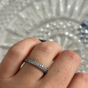 Fully crystal ring from Pandora